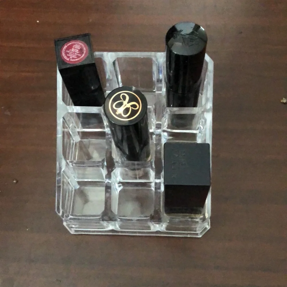 Cosmetic organizer perfect for lipstick